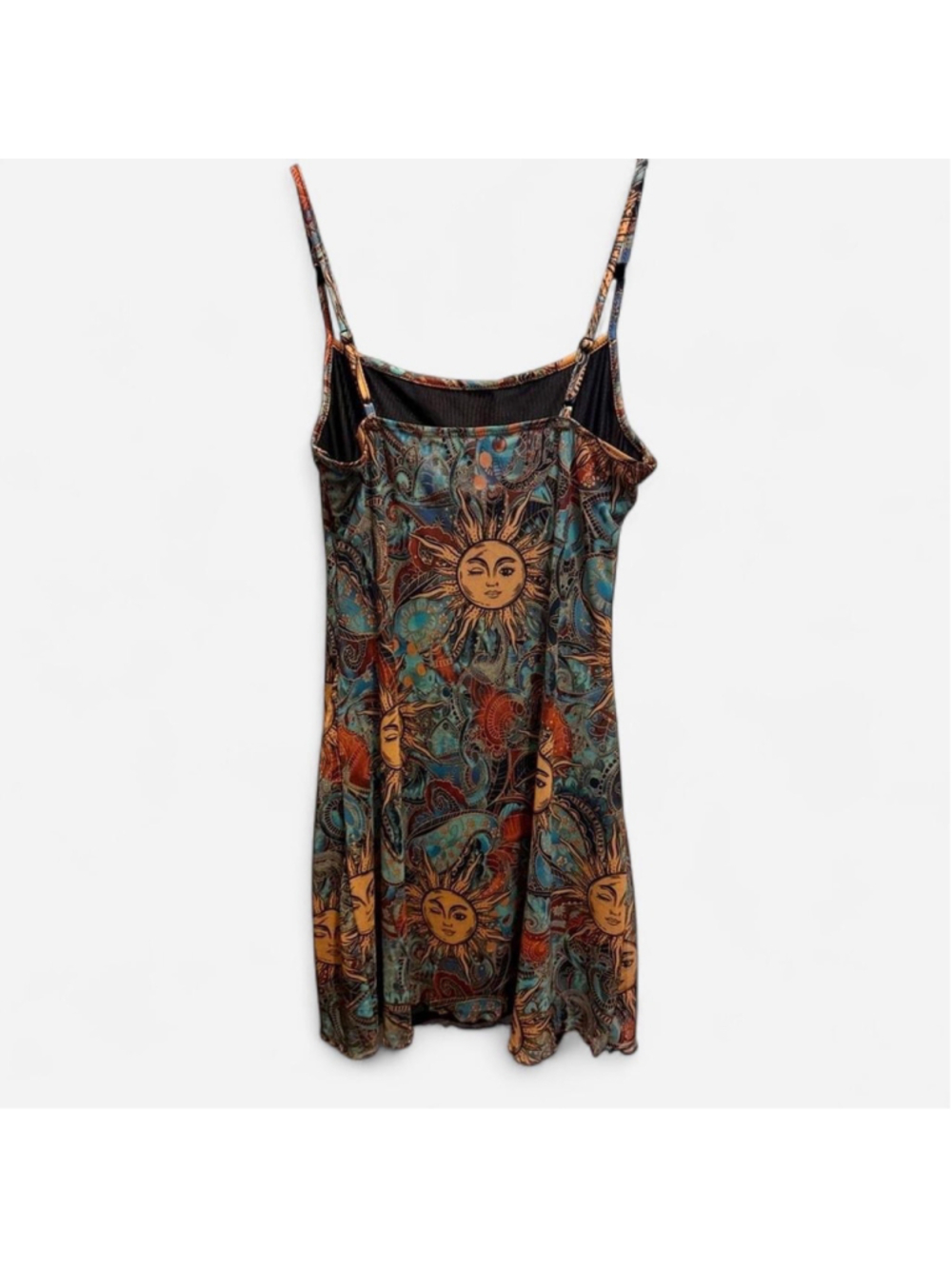 Milumia Sunburst Patterned Mini Dress - Picture 8 of 11